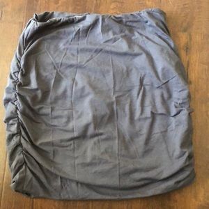 Grey Synergy Pencil With Side Ruching